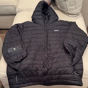 Patagonia Midnight Black Hooded Jacket
